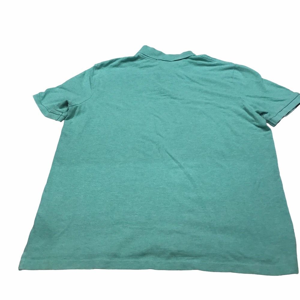 Polo Ralph Lauren Clasic fit mens Large short sleeve shirt Green Purple pony - Picture 6 of 7